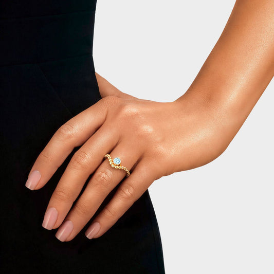 Beaded Glow Ring