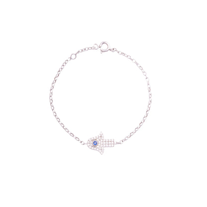 Hamsa Pavé Bracelet